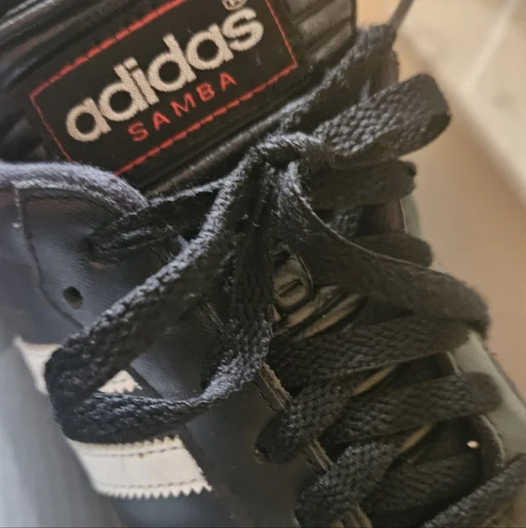 Adidas Samba Classic Black and White Shoes - Picture 6 of 9